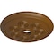 Ekena Millwork Spiral Ceiling Medallion (Fits Canopies up to 4"), Hand-Painted Smokey Topaz, 25 1/4"OD x 4"ID x 2"P CM25SPSTF - alternate 3